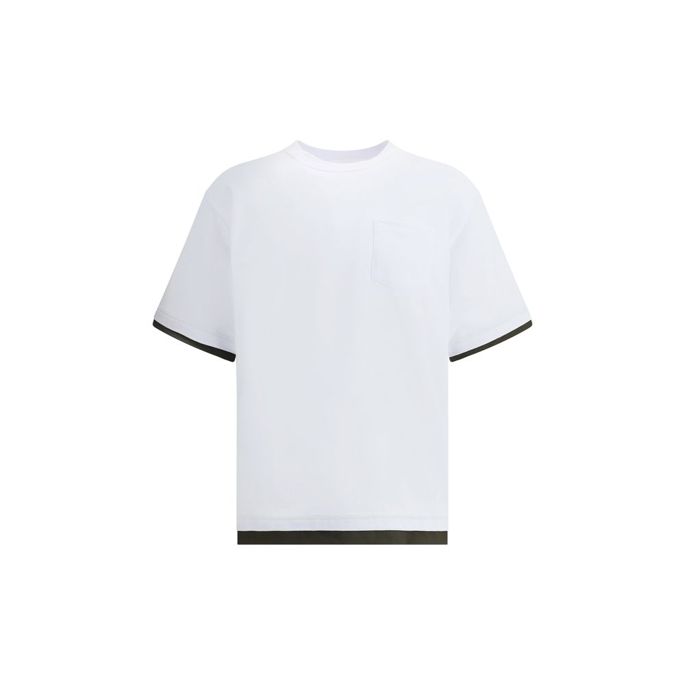Sacai T-Shirt Doppellagig