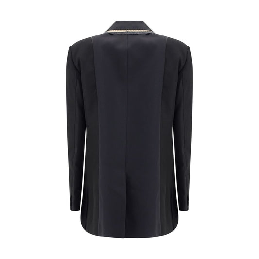Sacai Zweireihiger Blazer mit doppeltem Revers