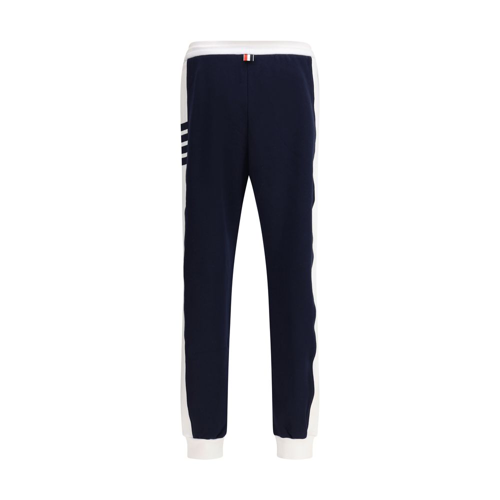 Thom Browne Blaue Baumwoll-Jogginghose (Trainingshose)
