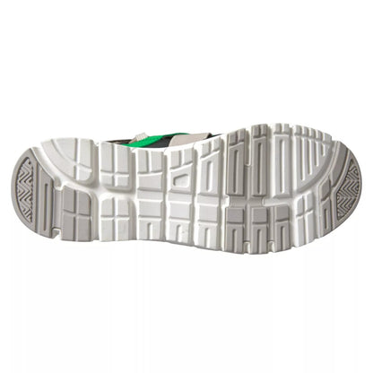 Dolce &amp; Gabbana Sneakers Mehrfarbige Schuhe aus Wildleder