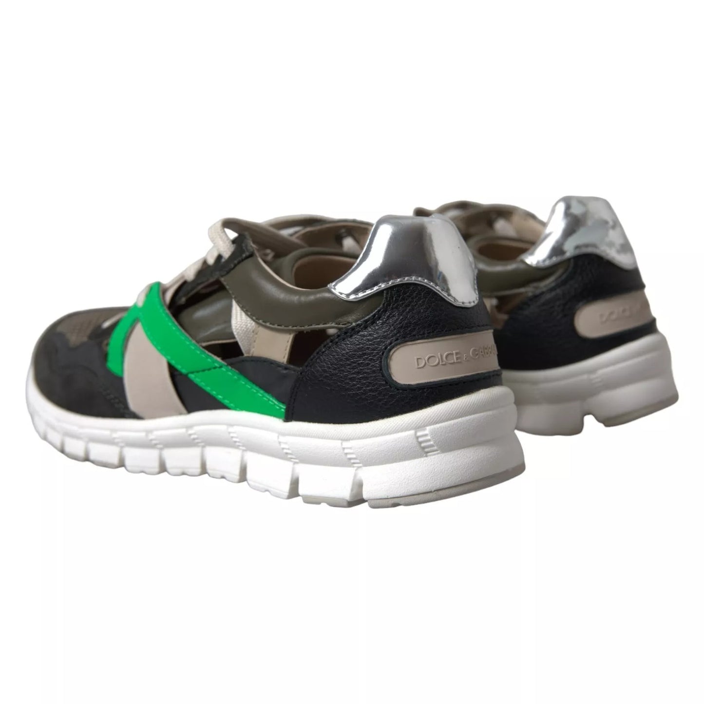 Dolce &amp; Gabbana Sneakers Mehrfarbige Schuhe aus Wildleder