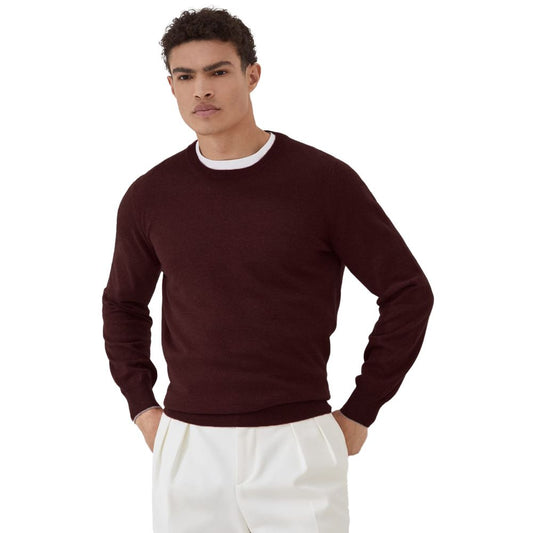 Brunello Cucinelli Roter Kaschmirpullover
