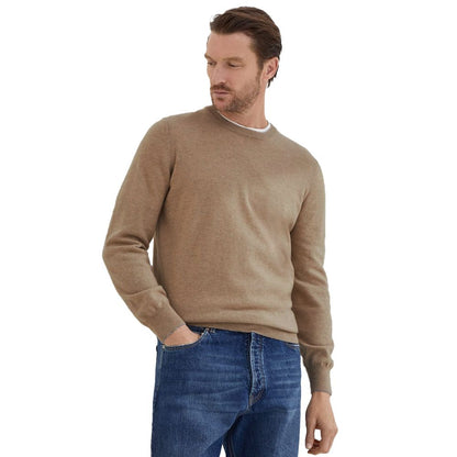 Brunello Cucinelli Brauner Kaschmirpullover