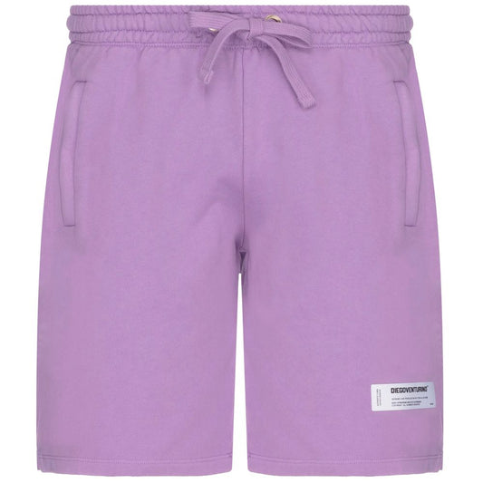Diego Venturino Lila Baumwollshorts