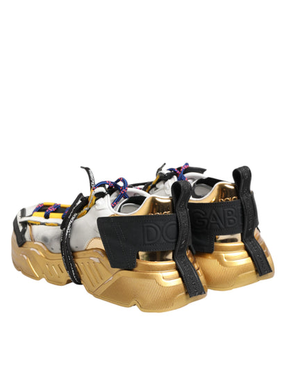 Dolce &amp; Gabbana Mehrfarbige Daymaster Low Top Sneakers Schuhe