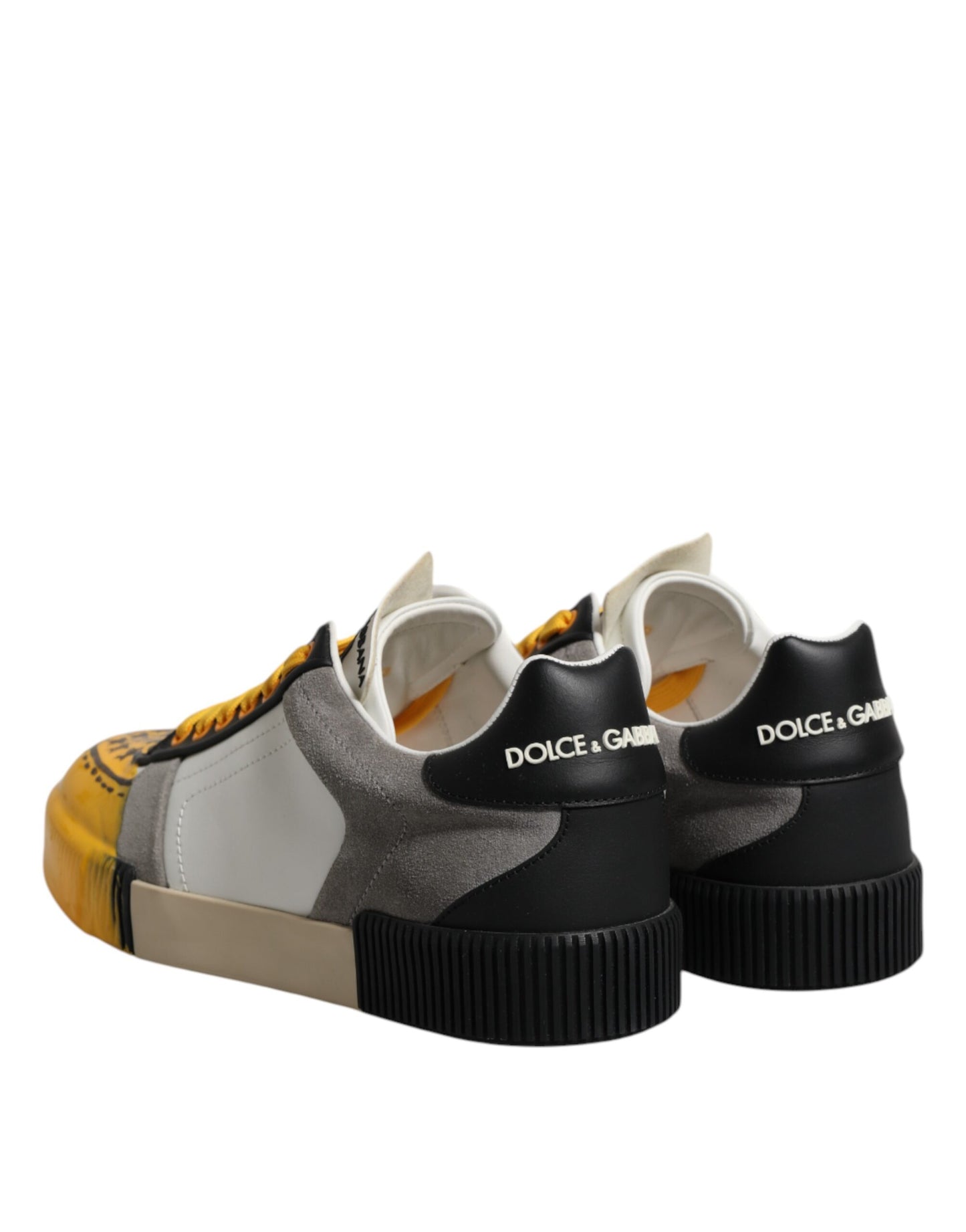Dolce &amp; Gabbana Mehrfarbige MIAMI Low Top Sneakers Schuhe