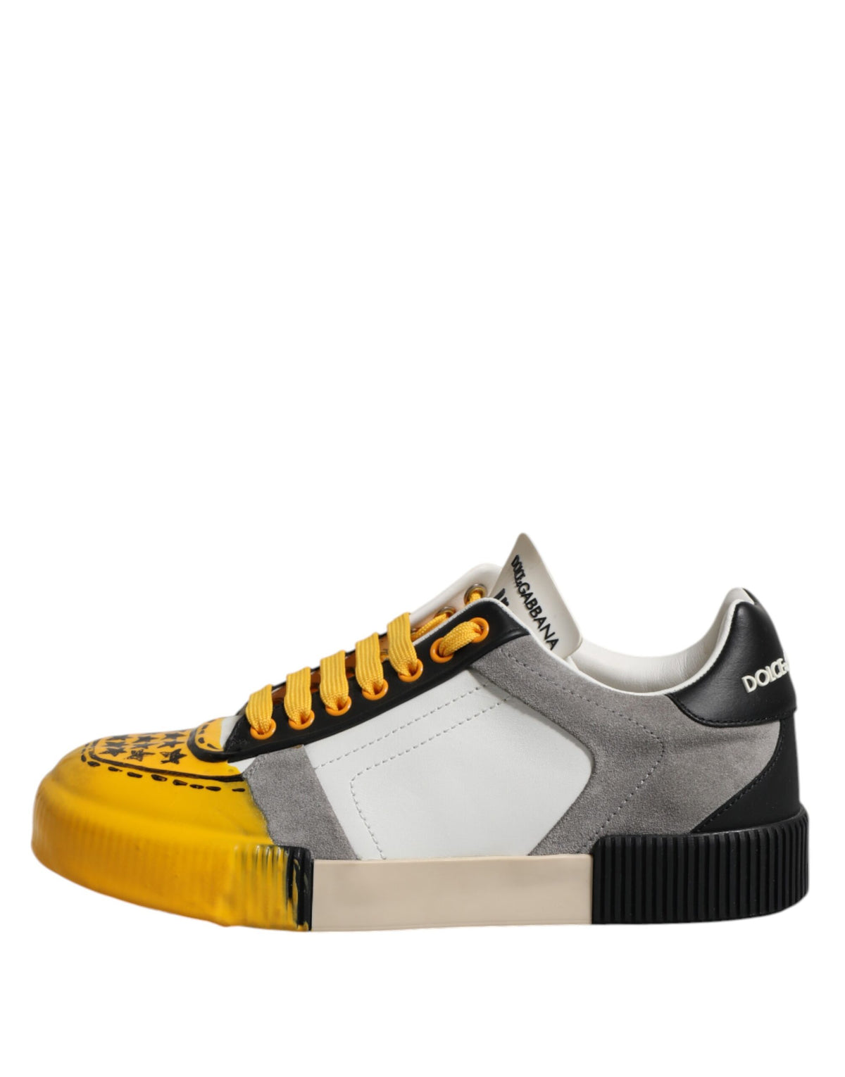 Dolce &amp; Gabbana Mehrfarbige MIAMI Low Top Sneakers Schuhe