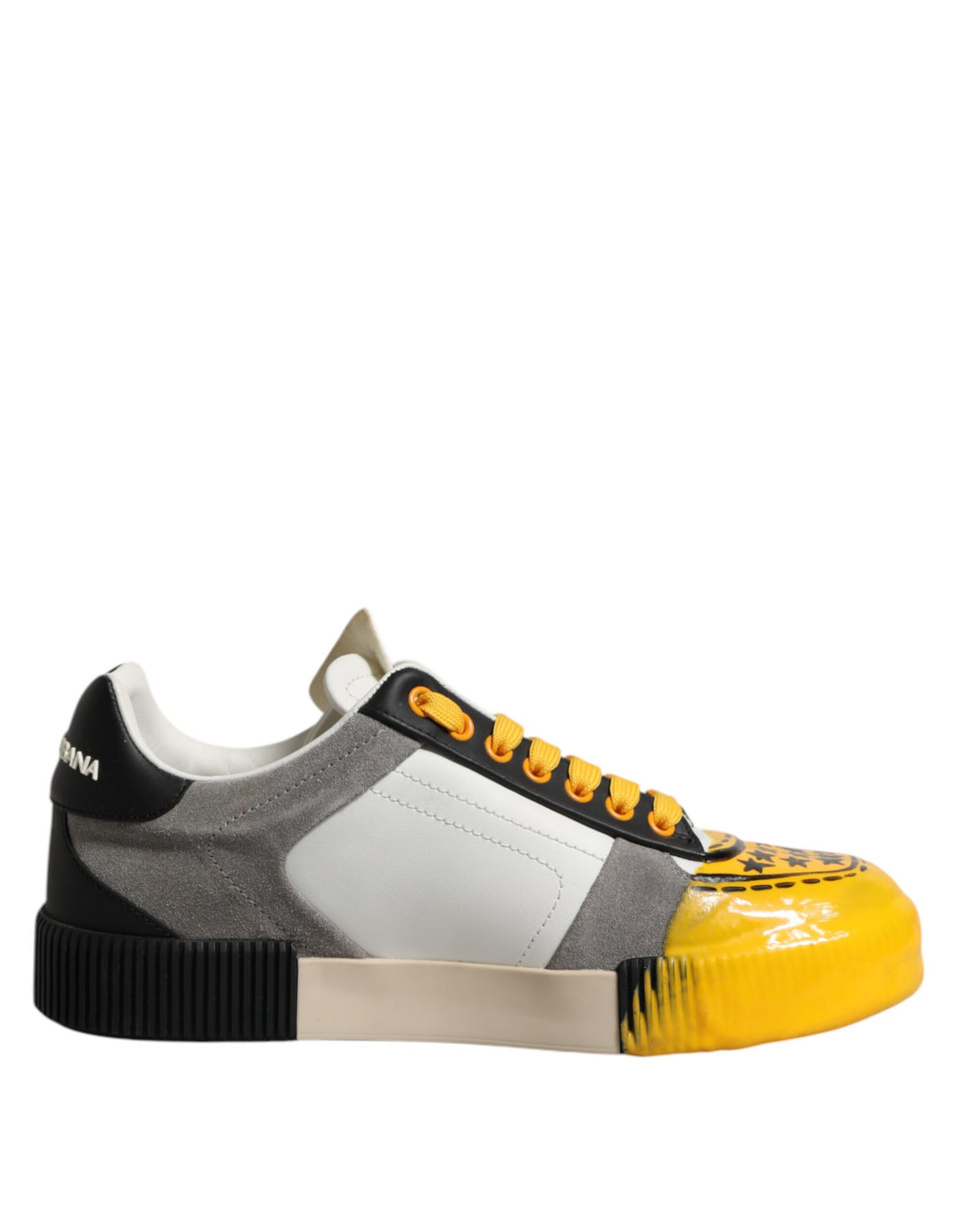 Dolce &amp; Gabbana Mehrfarbige MIAMI Low Top Sneakers Schuhe