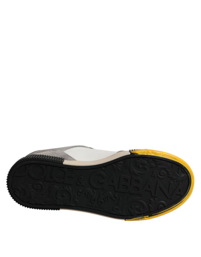 Dolce &amp; Gabbana Mehrfarbige MIAMI Low Top Sneakers Schuhe