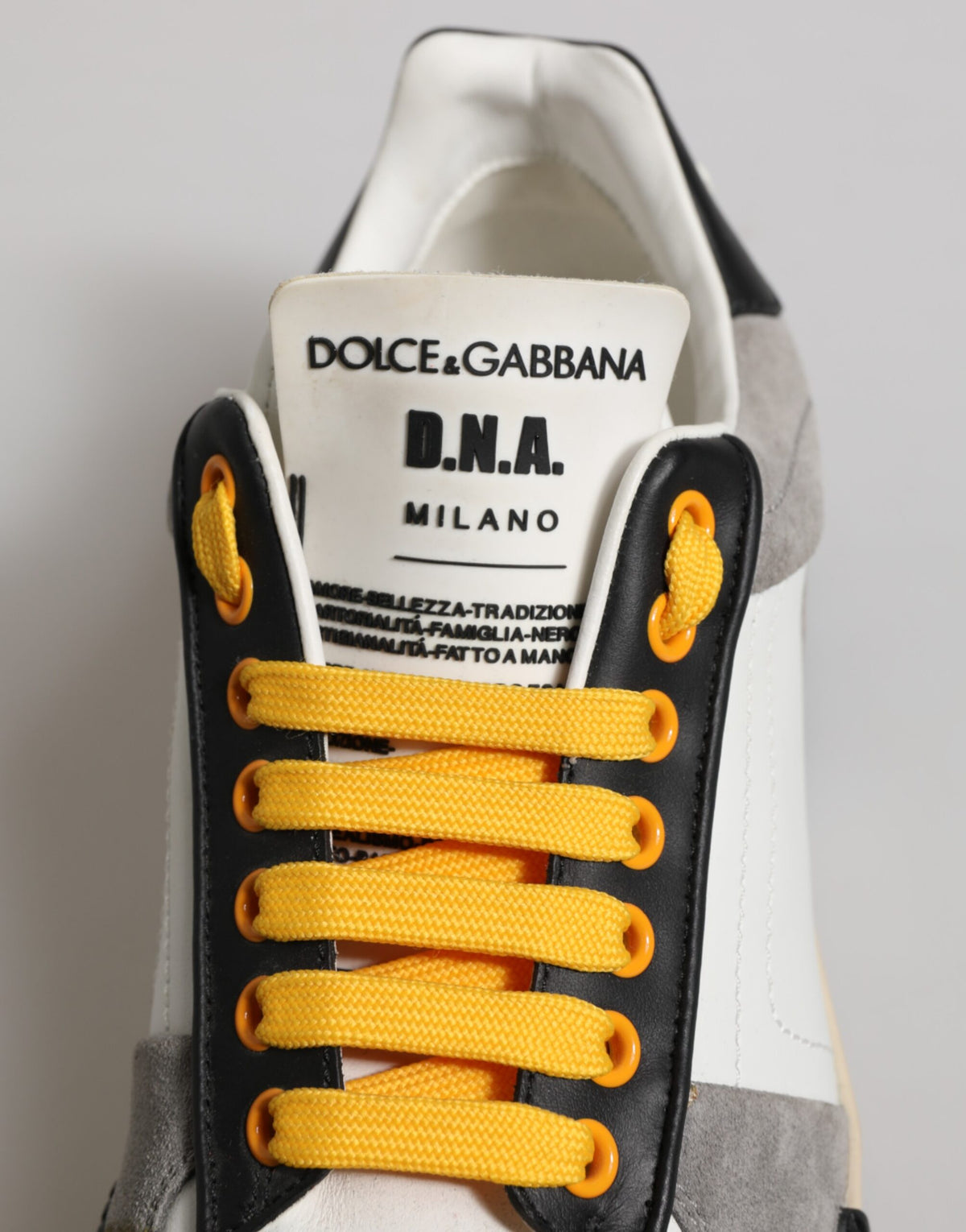 Dolce &amp; Gabbana Mehrfarbige MIAMI Low Top Sneakers Schuhe