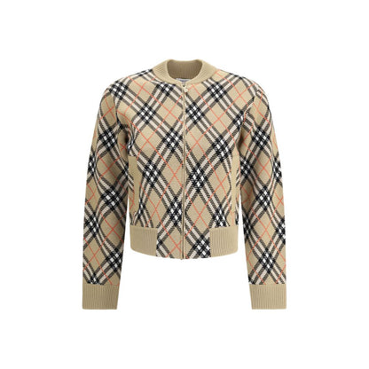 Burberry Karierte Strickjacke
