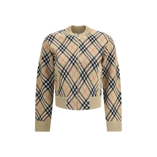 Burberry Karierte Strickjacke