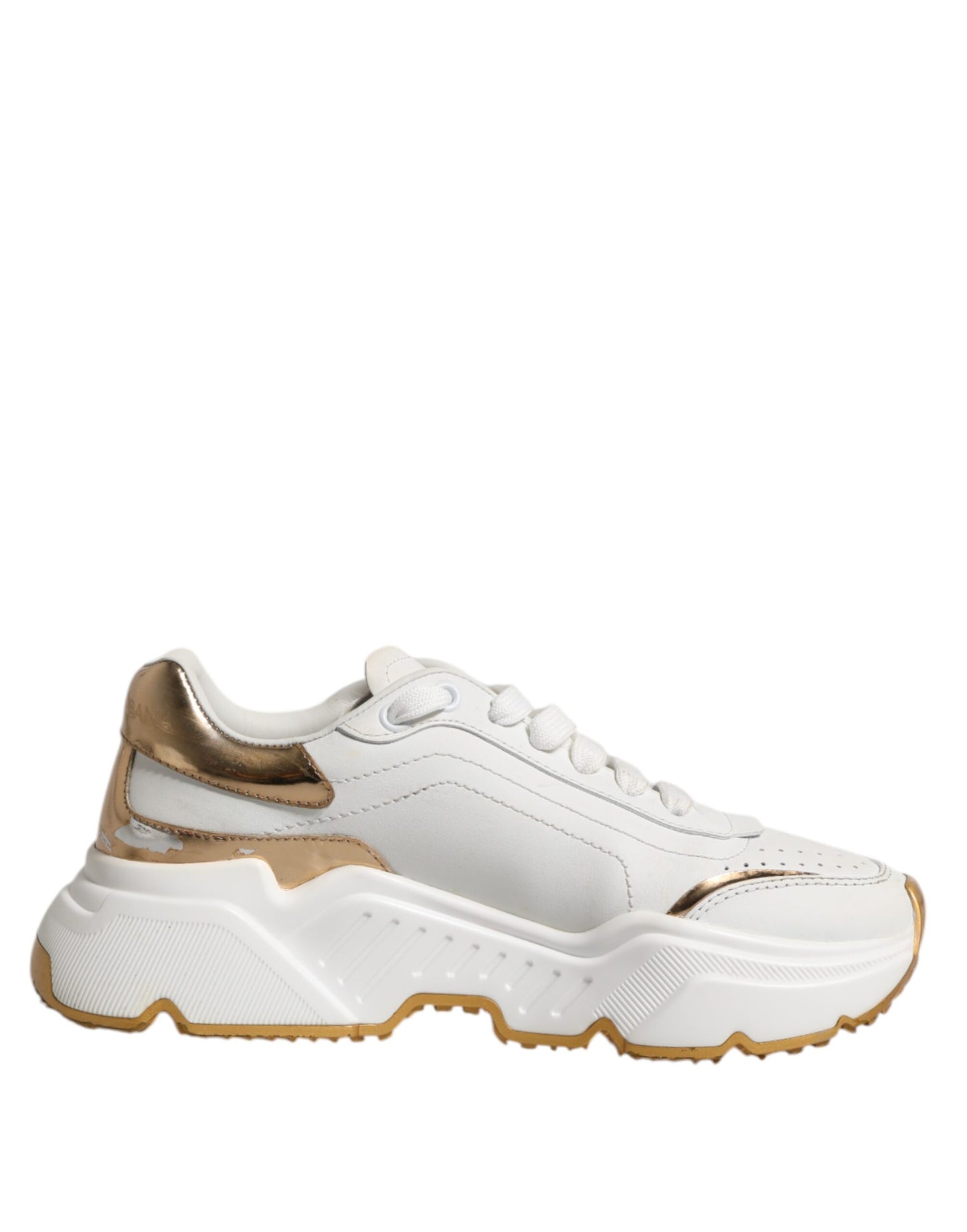 Dolce &amp; Gabbana Daymaster Low Top Sneakers in Weißgold