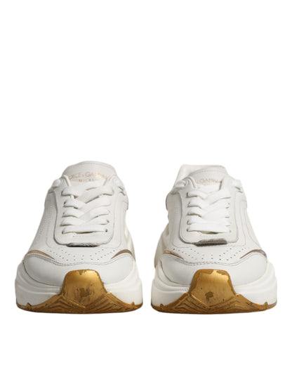 Dolce &amp; Gabbana Daymaster Low Top Sneakers in Weißgold