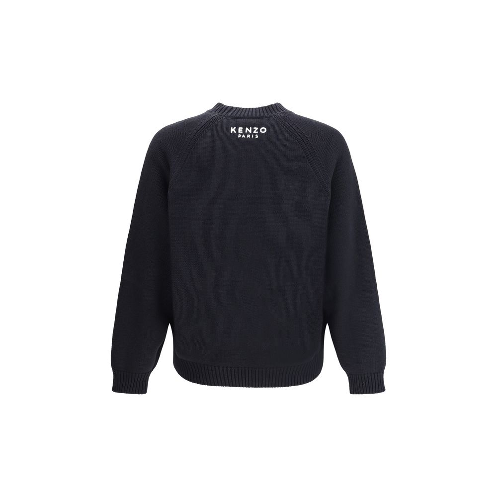 Kenzo Black Cotton Sweatshirt
