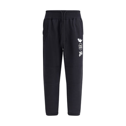 Y-3 Jogginghose mit seitlicher Grafik