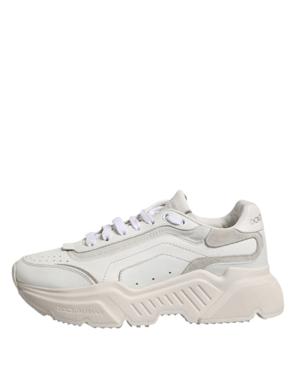 Dolce & Gabbana White Daymaster Low Top Sneakers Shoes