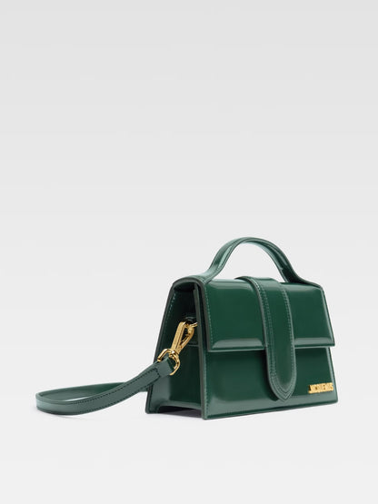 Jacquemus Le Grand Bambino Dunkelgrüne Tasche