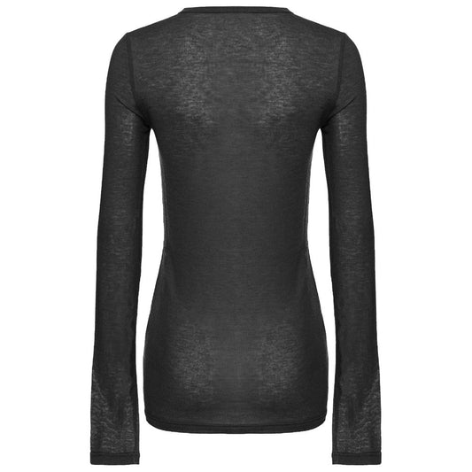 PINKO Black Viscose Sweater