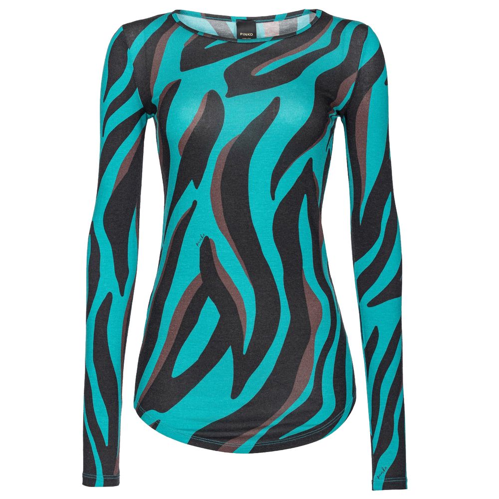 PINKO Grüner Viskosepullover