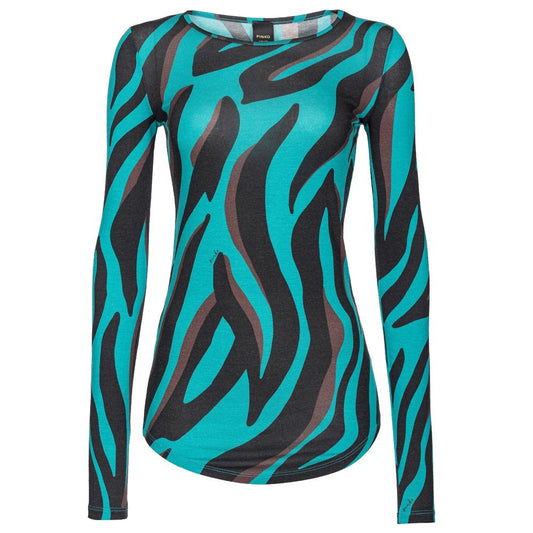 PINKO Grüner Viskosepullover