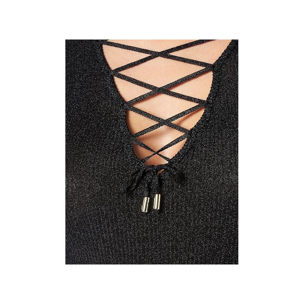 PINKO Black Viscose Sweater