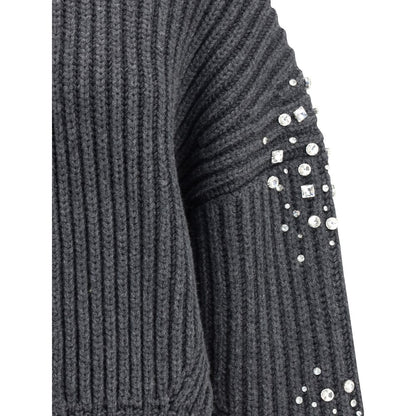 PINKO Strass-Wollcardigan