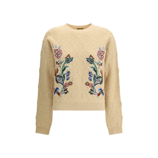 Etro Pullover mit Blumenstickerei