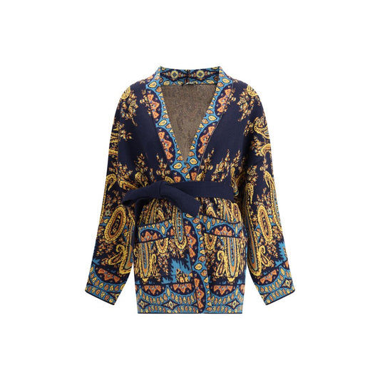 Etro Mehrfarbige Strickjacke
