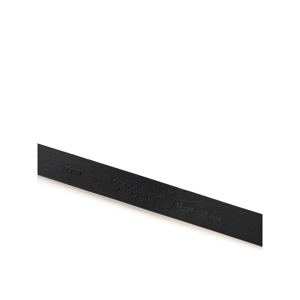 Dolce &amp; Gabbana Goldledergürtel