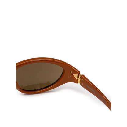 Bottega Veneta – Braune Acetat-Sonnenbrille