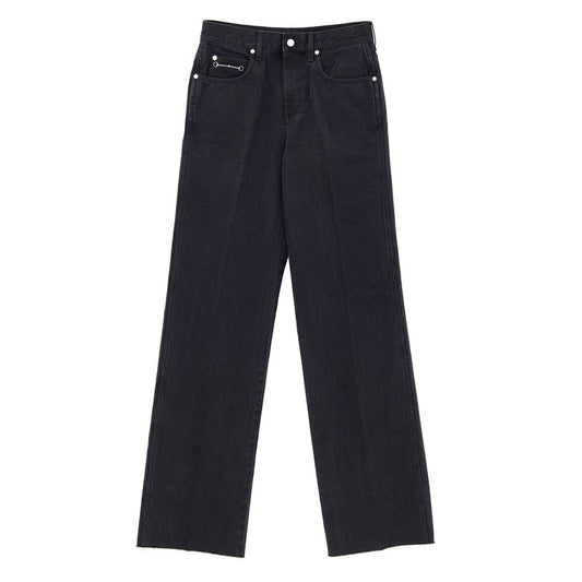 Gucci Schwarze Baumwolljeans