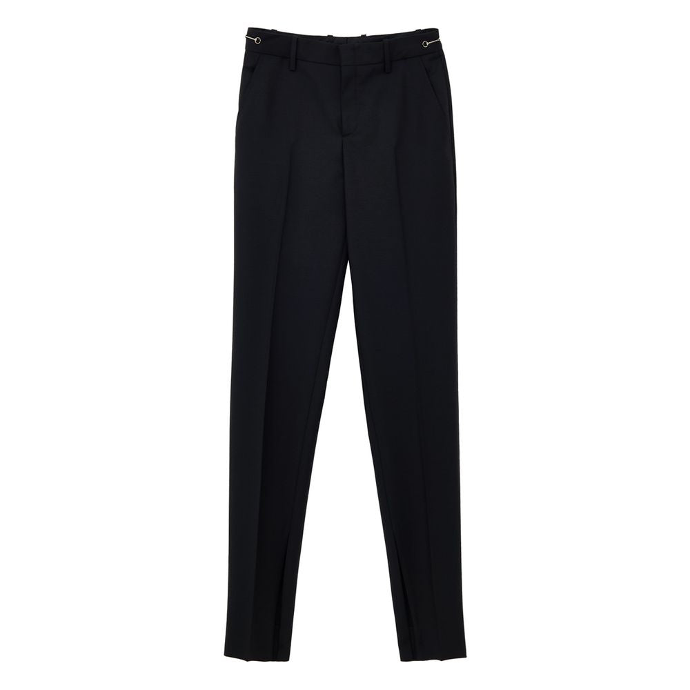 Gucci Schwarze Wolljeans