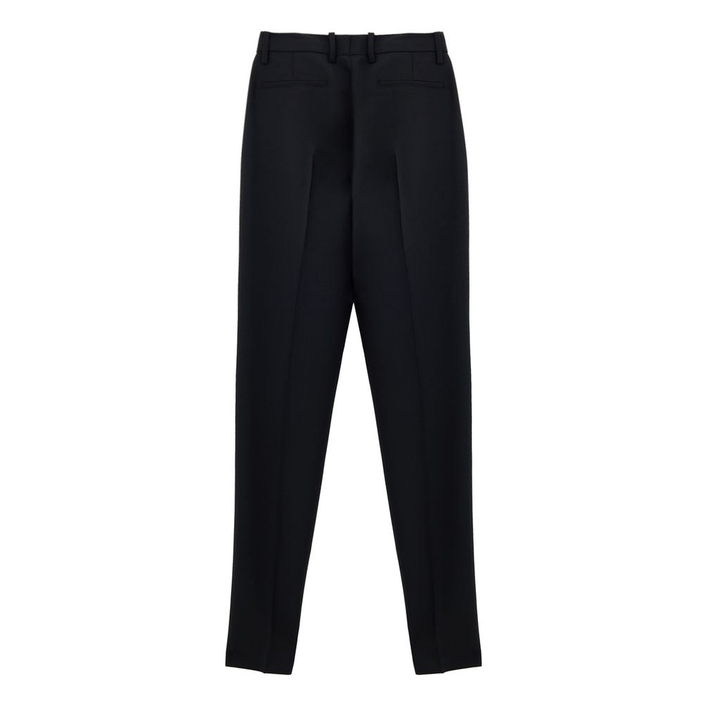 Gucci Schwarze Wolljeans