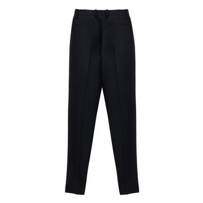 Gucci Schwarze Wolljeans