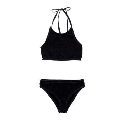 Bottega Veneta Schwarzer Polyamid-Bikini