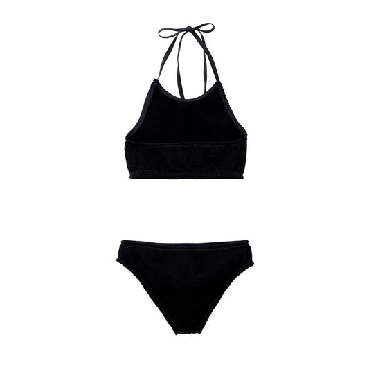 Bottega Veneta Schwarzer Polyamid-Bikini