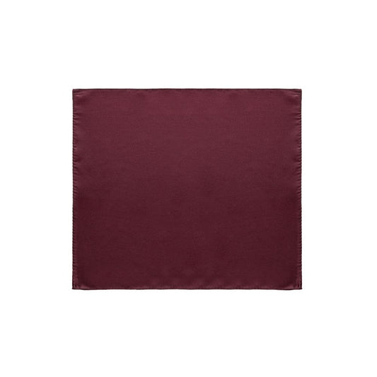 Dolce & Gabbana Bordeaux Silk Pocket Square