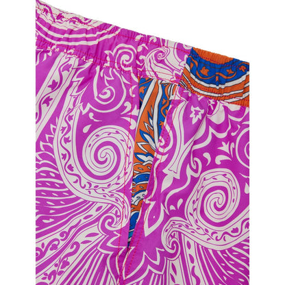 Etro Multicolor Polyamide Swim Shorts