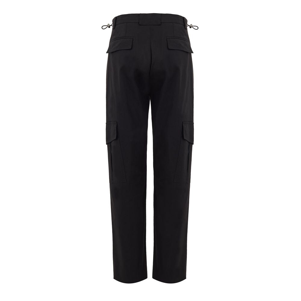 Dolce &amp; Gabbana – Schwarze Cargohose aus Baumwolle