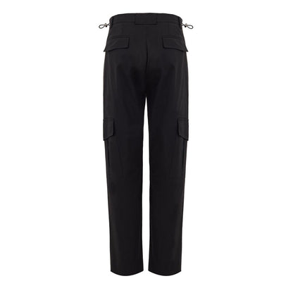 Dolce &amp; Gabbana – Schwarze Cargohose aus Baumwolle