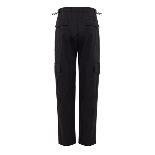 Dolce &amp; Gabbana – Schwarze Cargohose aus Baumwolle