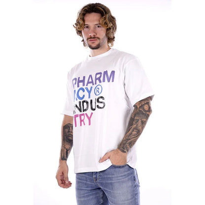 Weißes Baumwoll-T-Shirt der Pharmaindustrie