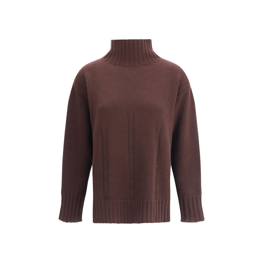 Tom Ford brauner Kaschmir-Rollkragenpullover