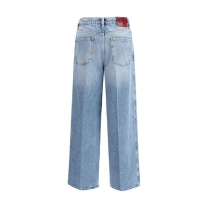 Gucci Jeans mit weitem Bein