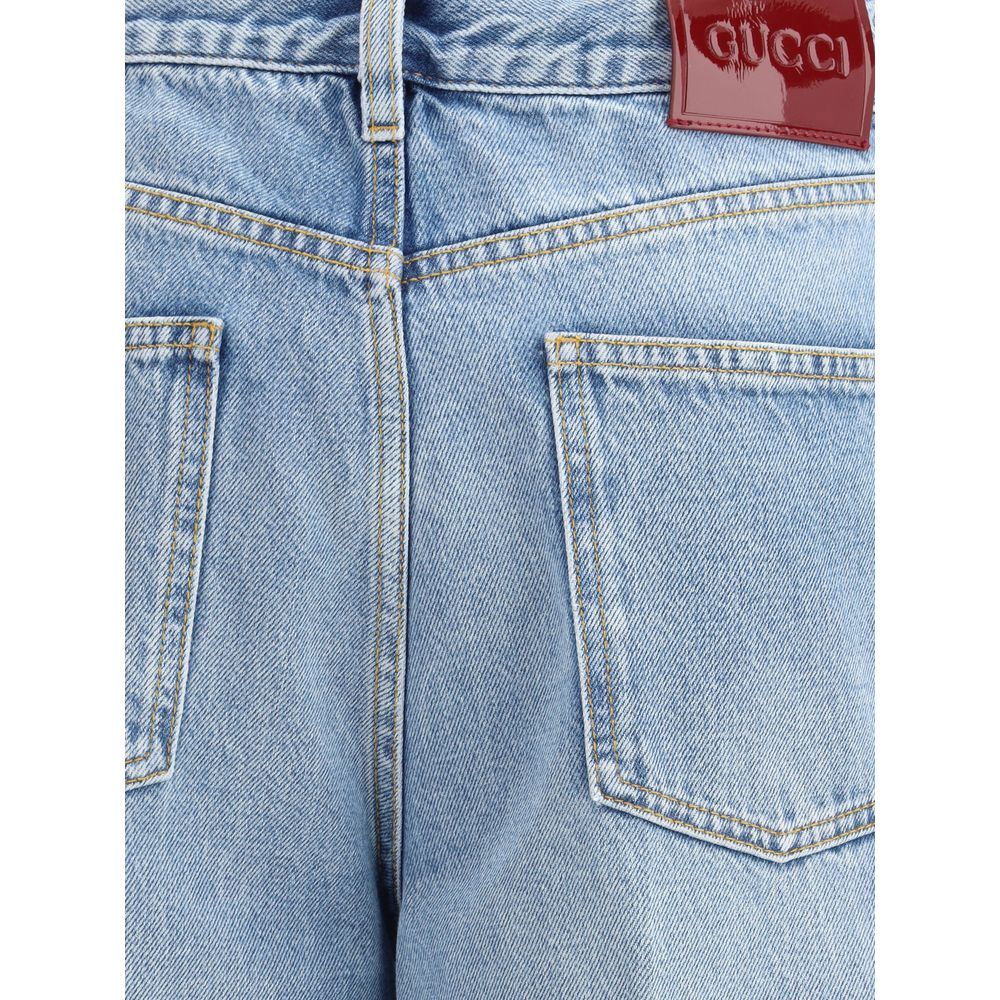 Gucci Jeans mit weitem Bein
