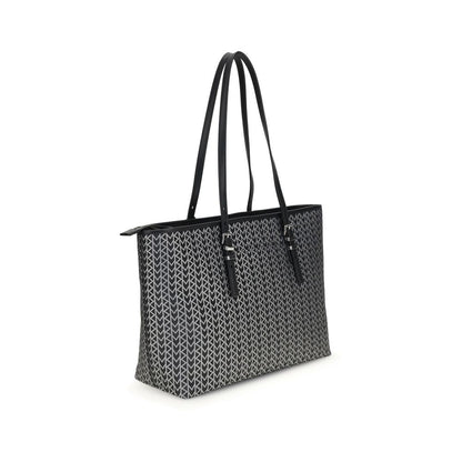 Michael Kors – Quinn – Große Tragetasche mit Jacquard-Logo