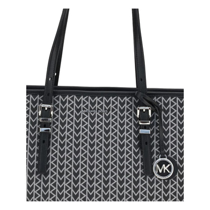 Michael Kors – Quinn – Große Tragetasche mit Jacquard-Logo