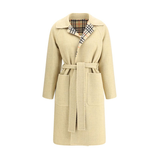 Burberry Beige Wool Coat