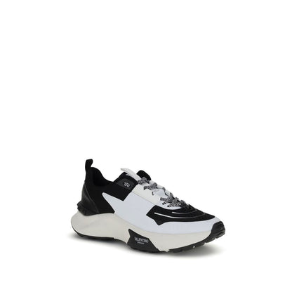 Valentino Garavani Mehrfarbige Kalbsleder Bos Taurus Sneaker
